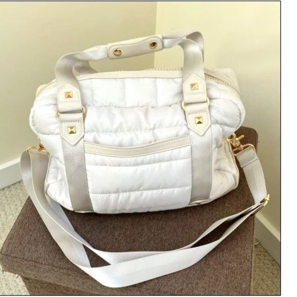 Cynthia Rowley Bags Like New Cynthia Rowley Cream Quilted Puffy